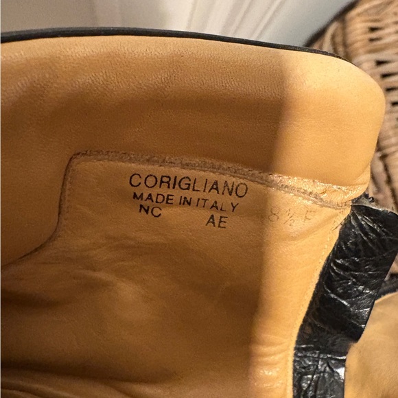 Bally Corigliano Leather Boots Made in Italy - Black 8.5 E | Free Shipping! - Picture 6 of 7